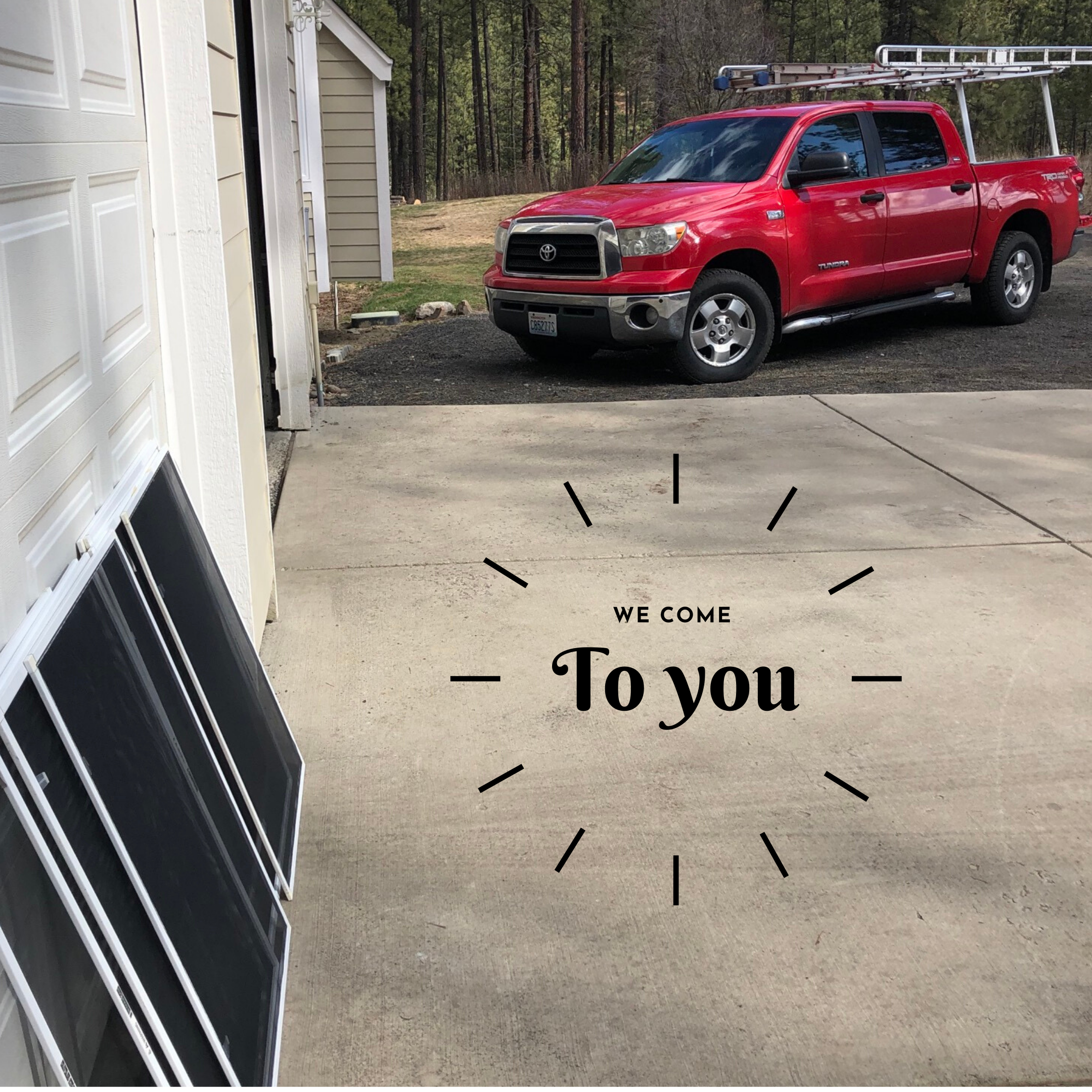 Custom sliding screen door installation Spokane WA